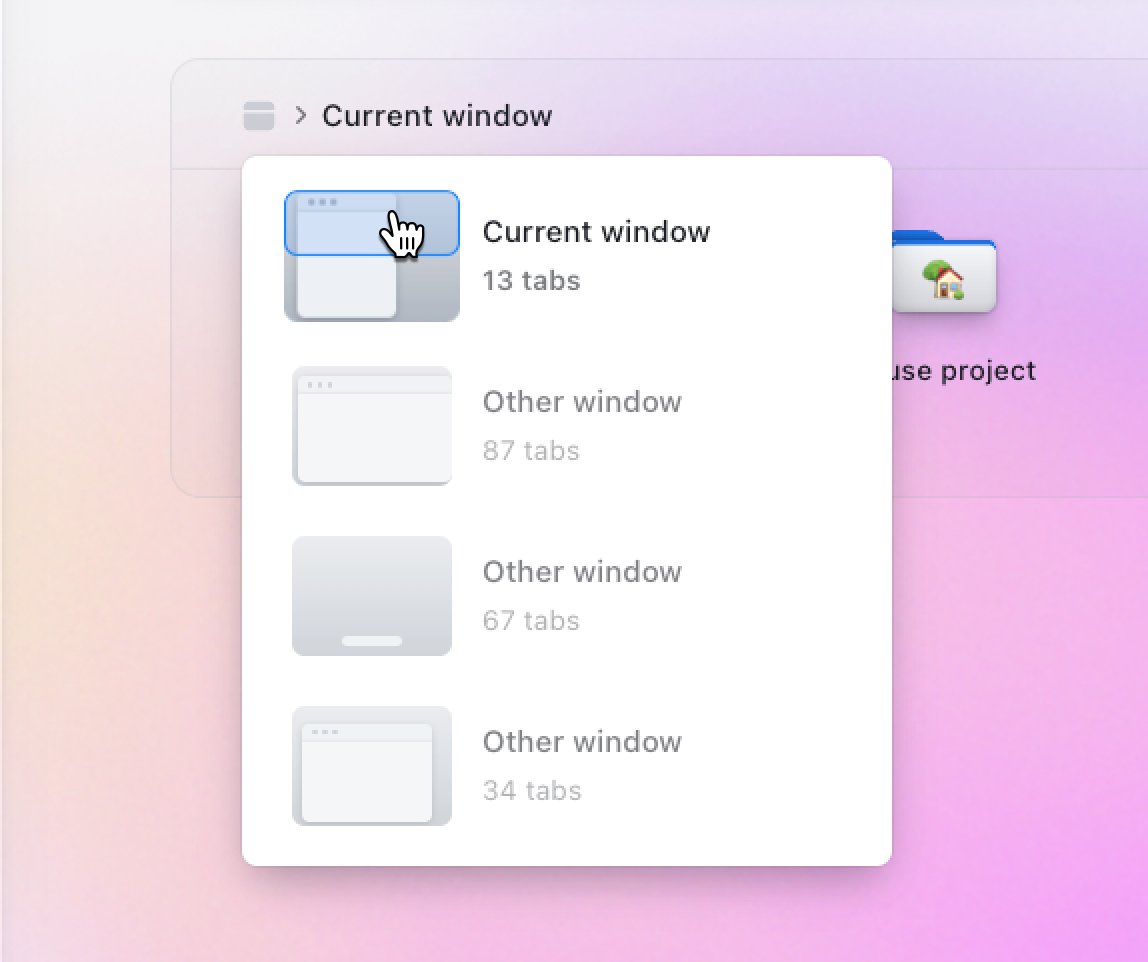 manage windows